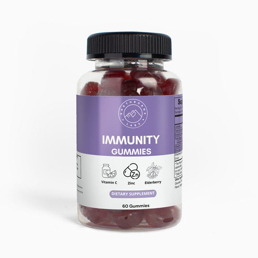 Elderberry & Vitamin C Gummies I Immune Booster Vegan Health Supplement