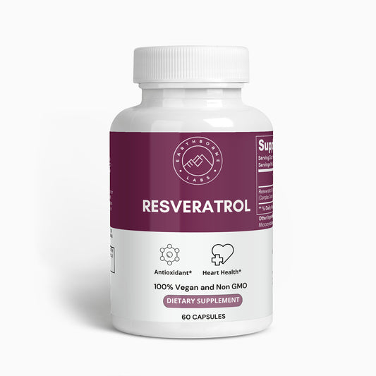 Resveratrol 50% 600mg - Vegan & All Natural Health Supplement