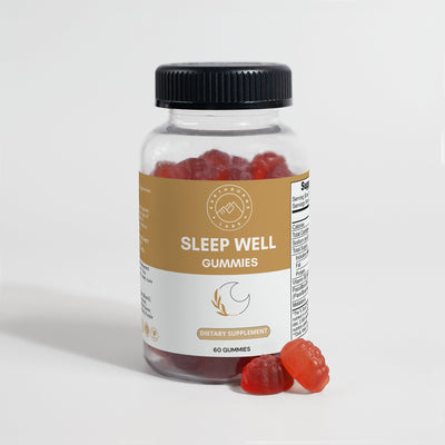 Sleep Well Gummies I Vegan Melatonin Health Supplement